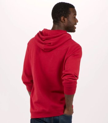 Boxercraft Men's Fleece Hoodie in Brick Red
