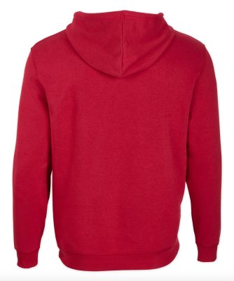 Boxercraft Men's Fleece Hoodie in Brick Red