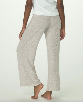 Boxercraft Women's Cuddle Wide Leg  Pant in Espresso Heather