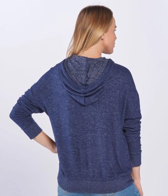 Boxercraft Women's Cuddle Hoodie in Navy Heather