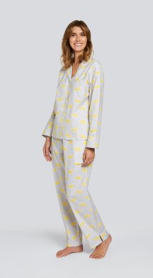 Daisy Alexander Rainy Day Classic Cotton Poplin Pajama Set
