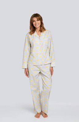 Daisy Alexander Rainy Day Classic Cotton Poplin Pajama Set
