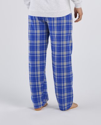 Boxercraft Men's Harley Jordan Electric Blue Plaid Flannel Pajama Pant