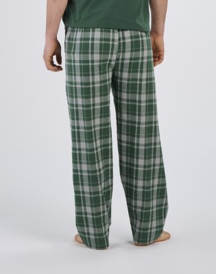 Boxercraft Men's Harley Jordan Green Plaid Flannel Pajama Pant