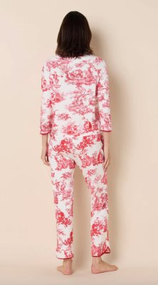 The Cat's Pajamas Women's Idle Hour Pima Knit Cotton Simple Set