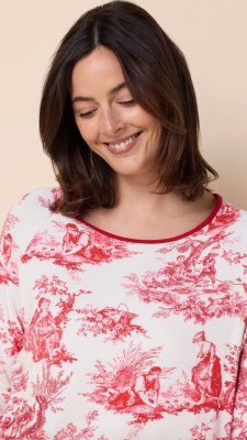 The Cat's Pajamas Women's Idle Hour Pima Knit Cotton Simple Set