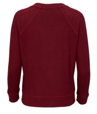 Boxercraft Women's Cuddle V-Neck Lounge Top in Mantra Red
