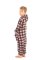 Big Feet Pajamas Kids Pink & Black Buffalo Plaid Hooded Fleece Onesie