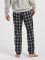 Boxercraft Men's Heritage Black Plaid Flannel Jogger