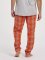 Boxercraft Men's Burnt Orange Kingston Plaid Flannel Jogger