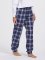 Boxercraft Adult Navy/Silver Plaid Flannel Jogger