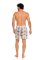 The Lazy Poet Men's Ben Riviera Palms Ecru Linen Pajama Shorts