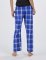 Boxercraft Women's Haley Carnegie Electric Royal Plaid Flannel Pajama Pant