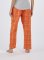 Boxercraft Women's Haley Carnegie Orange Plaid Flannel Pajama Pant