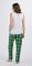 Boxercraft Women's Haley McIntosh Green Plaid Flannel Pajama Pant