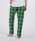 Boxercraft Women's Haley McIntosh Green Plaid Flannel Pajama Pant