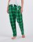 Boxercraft Women's Haley McIntosh Green Plaid Flannel Pajama Pant