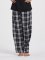 Boxercraft kids Black/White Plaid Poly Flannel Lounge Pant
