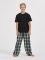 Boxercraft kids Green/White Plaid Poly Flannel Lounge Pant