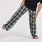 Boxercraft kids Green/White Plaid Poly Flannel Lounge Pant