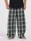 Boxercraft kids Green/White Plaid Poly Flannel Lounge Pant