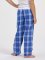 Boxercraft kids Royal/Silver Plaid Poly Flannel Lounge Pant