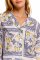 The Lazy Poet Women's Emma Capri Classic Linen Pajama Set