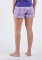 Boxercraft Women's Carnegie Lavender Plaid Flannel Lounge Short