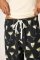 PJ Salvage Merrier With A Martini Flannel Pajama Pant in Black