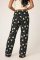 PJ Salvage Merrier With A Martini Flannel Pajama Pant in Black