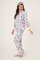PJ Salvage Feelin' Pine Classic Flannel Pajama Set in Blue Whisper
