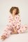 PJ Salvage Brunch Club Classic Flannel Pajama Set in Pink