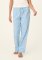 PJ Salvage Fizz The Season Flannel Pajama Pant in Light Sky Blue
