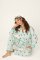 PJ Salvage Espresso Martini Classic Flannel Pajama Set in Pool Blue