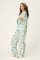 PJ Salvage Espresso Martini Classic Flannel Pajama Set in Pool Blue