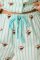 PJ Salvage Espresso Martini Classic Flannel Pajama Set in Pool Blue