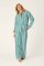 PJ Salvage Ski Bunny Icon Stripe Classic Flannel Pajama Set in Tender Pink
