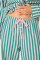 PJ Salvage Ski Bunny Icon Stripe Classic Flannel Pajama Set in Tender Pink