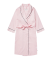 The Cat's Pajamas Women's Classic Pink Luxe Pima Shawl Collar Robe