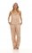 The Lazy Poet Women's Amelie Panther Pink Linen Pajama Set