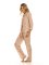 The Lazy Poet Women's Emma Panther Pink Linen Classic Pajama Set