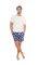 The Lazy Poet Men's Ben Tiger Dot Cotton Sleep Short