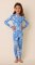The Cat's Pajamas Kids Angels Among Us Pima Knit Cotton Pullover Pajama Set