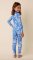 The Cat's Pajamas Kids Angels Among Us Pima Knit Cotton Pullover Pajama Set