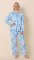 The Cat's Pajamas Women's Angels Among Us Flannel Classic Pajama Set