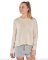 Boxercraft Women's Cuddle Boxy Crew Top in Barley Heather