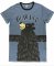 Lazy One Bear Hug Cotton Nightshirt in Tapestry Blue