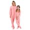 Big Feet Pajamas Kids Pink Fleece One Piece Footy