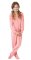 Big Feet Pajamas Kids Pink Fleece One Piece Footy