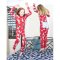 Kids Big Feet Pajamas Stay Cool Union Suit in Red